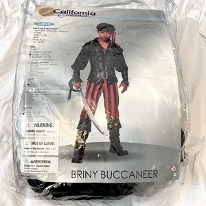 Boys Pirate costume with bonus earring